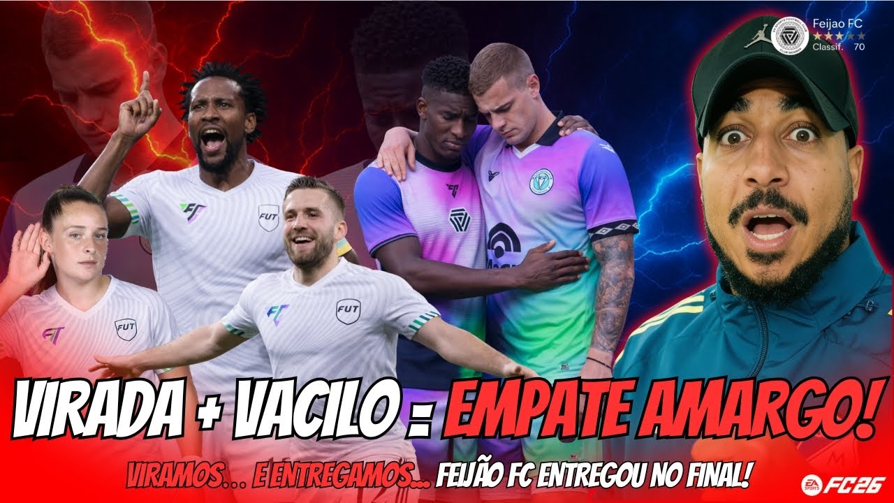 A VIRADA VEIO… MAS O VACILO TAMBÉM! 3x3 QUE DOEU! | EA FC 26