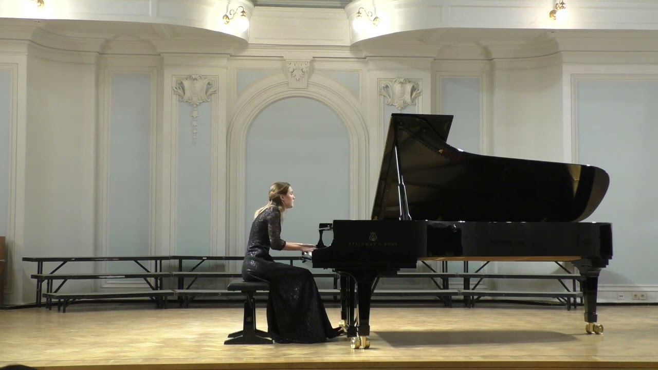 С. Рахманинов Соната №1 ре минор, соч. 28, 1 часть - Анастасия Кузнецова