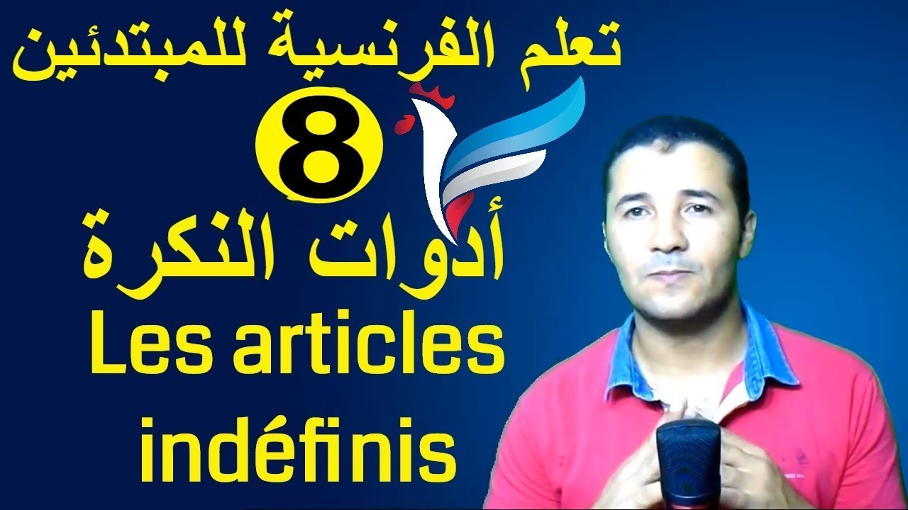 تعليم الفرنسية للمبتدئين #8 أدوات النكرة | Les articles indéfinis | فرنشاوي