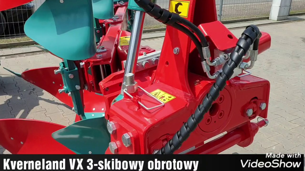 Kverneland VX 3-skibowy obrotowy