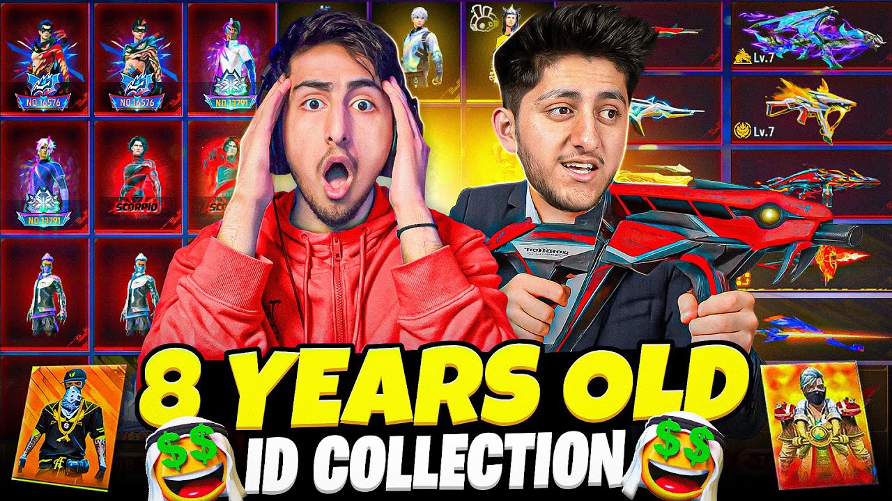 Коллекция удостоверений личности 8 лет назад😱😍Старые наборы A_S Gaming😍[A_s Gaming] - Free Fire Max