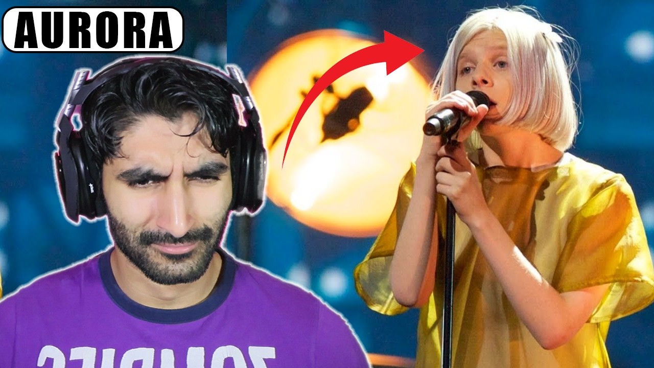 Is AURORA an ANGEL?? Runaway & Murder Song (5, 4, 3, 2, 1) [DOUBLE REACTION]