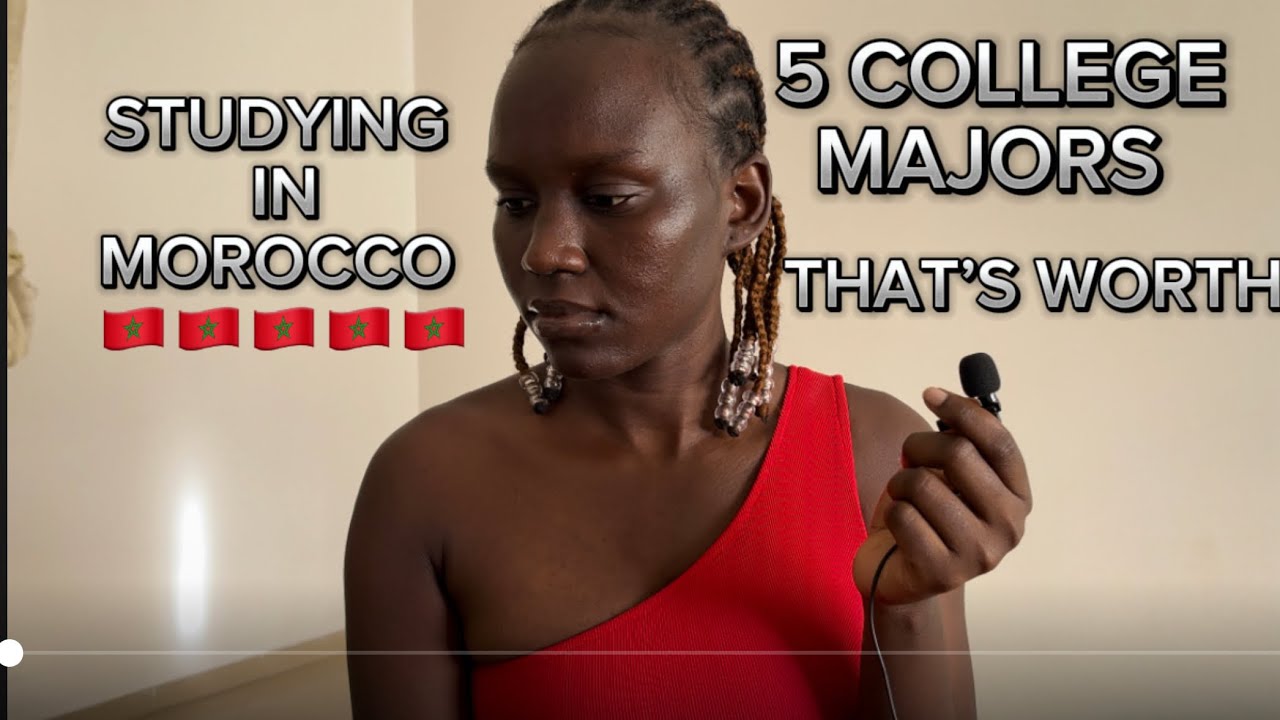5 COLLEGE MAJORS/COURSES THAT ARE WORTH STUDYING IN MOROCCO 🇲🇦#school