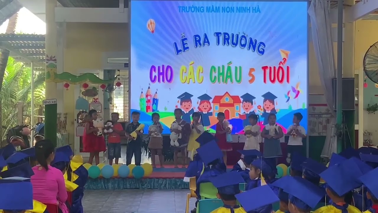 LỄ RA TRƯỜNG CHO TRẺ 5 TUỔI NĂM HỌC 2024-2025