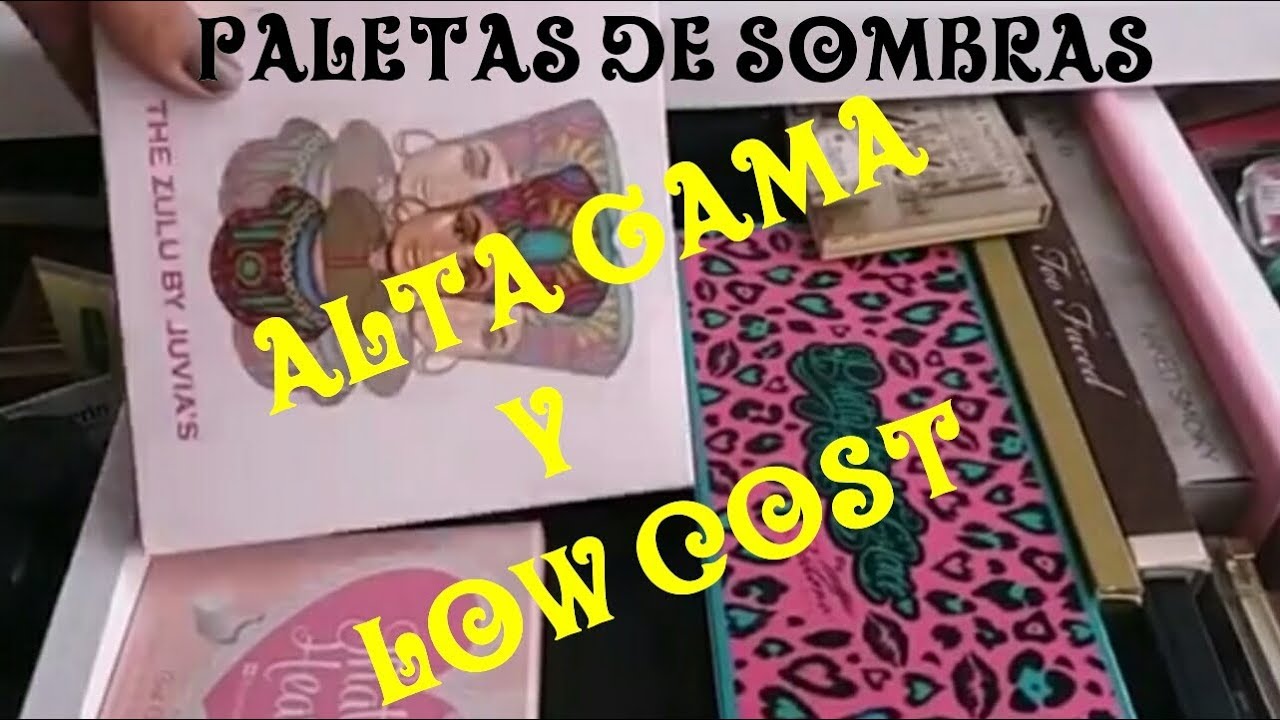 DECLUTTERING/MI COLECCION DE PALETAS DE SOMBRAS