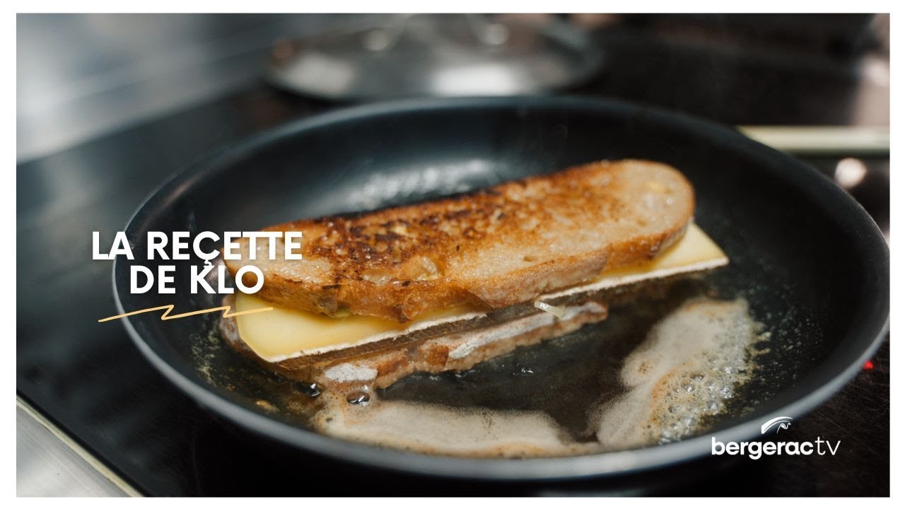 La recette de KLO - Grilled Cheese Raclette
