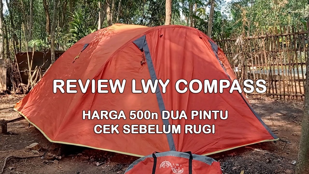 Tenda LWY 500 Ribuan  kapasitas 4 orang