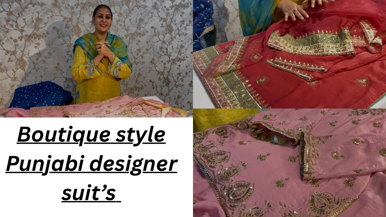 New Punjabi Suit's 