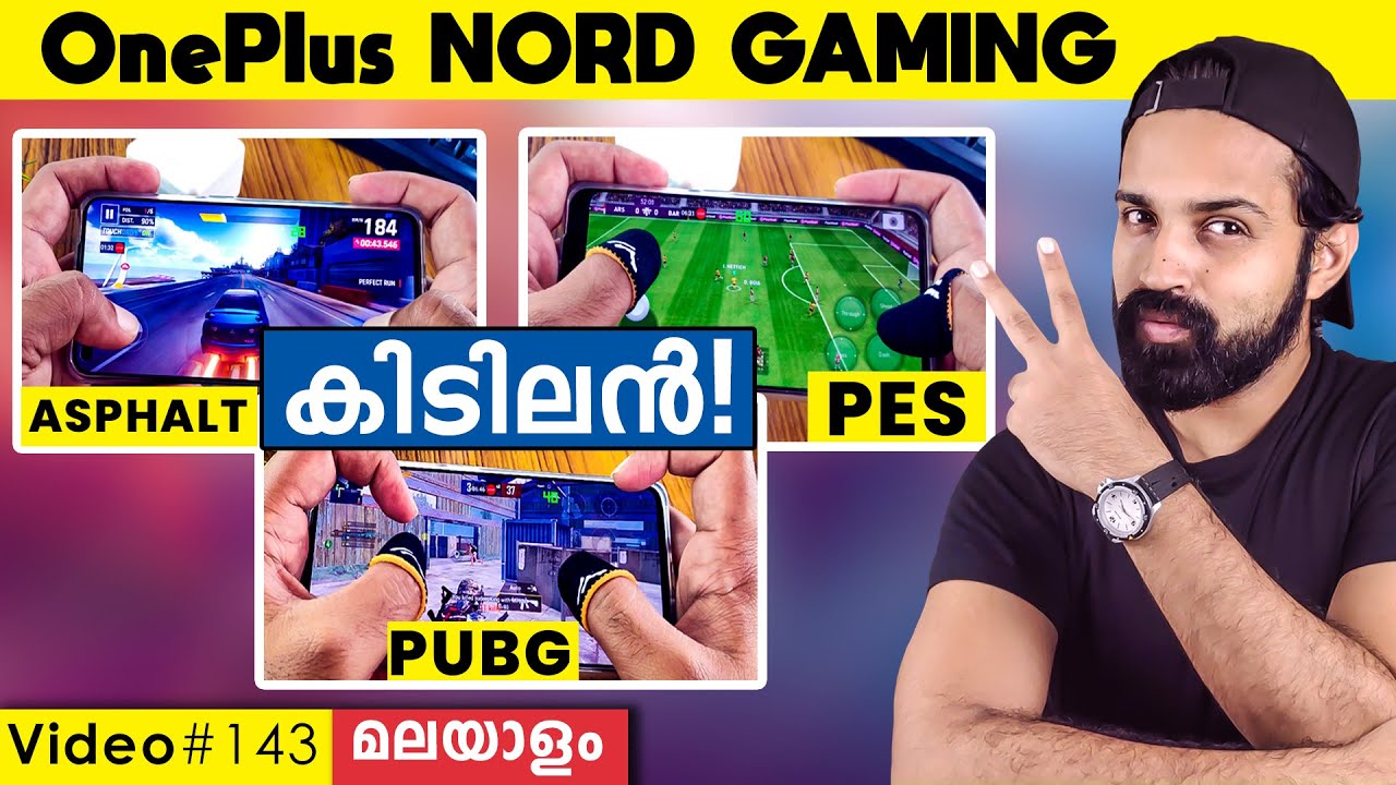 OnePlus Nord Gaming Review(Malayalam)|With FPS Meter and Battery Drain Test