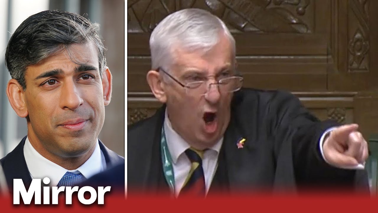 Rishi Sunak reacts to Sir Lindsay Hoyle&rsquo;s choice over Gaza debate