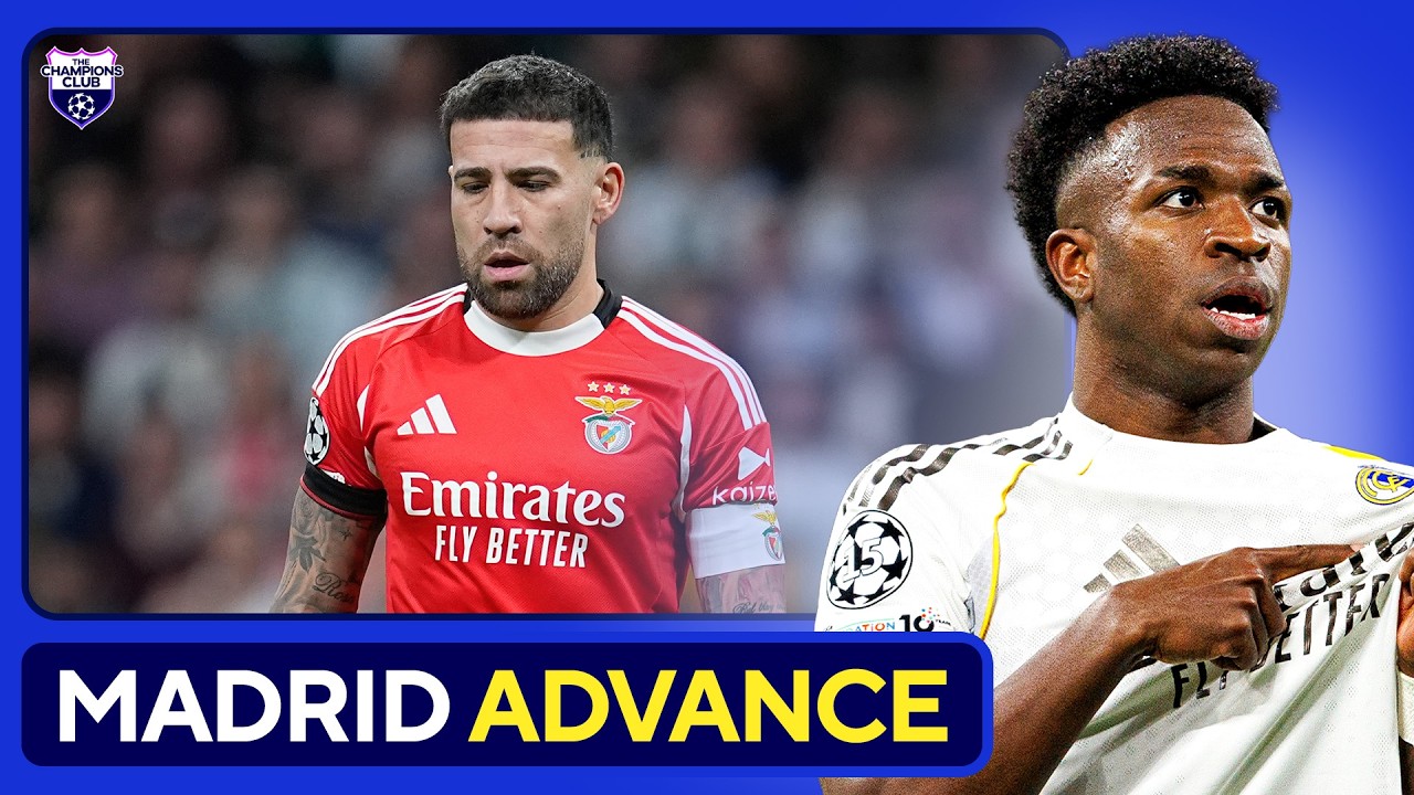 Vini Jr SCORES as Real Madrid ADVANCES to UCL Round Of 16