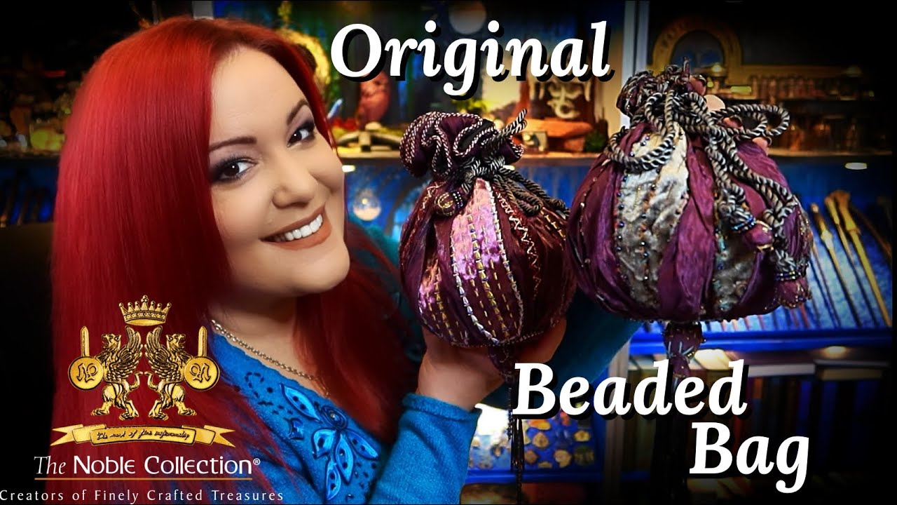 ORIGINAL Hermione Granger Beaded Bag by Noble Collection UNBOXING | Victoria Maclean