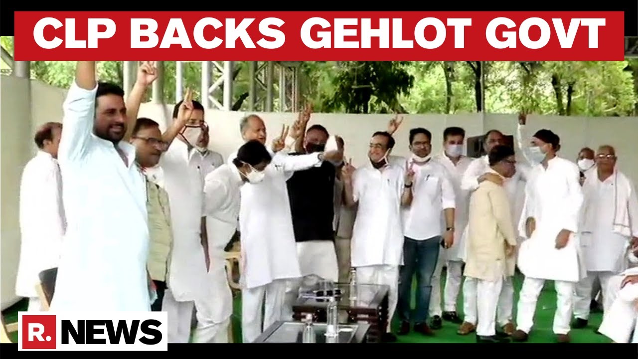 Rajasthan Govt Crisis: Congress Resolution Backs CM Gehlot, Sends Veiled Warning To Pilot