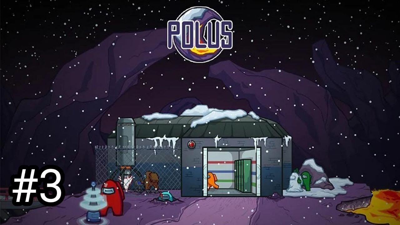 Among Us Gameplay (Polus) #3 | Пытаемся выжить в холодной планете