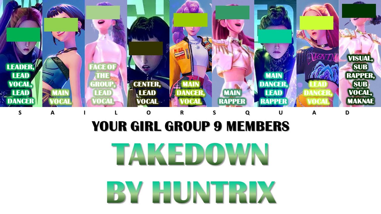 How Would Your Group TAKEDOWN BY HUNTRIX TWICE JIHYO JEONGYEON CHAEYOUNG