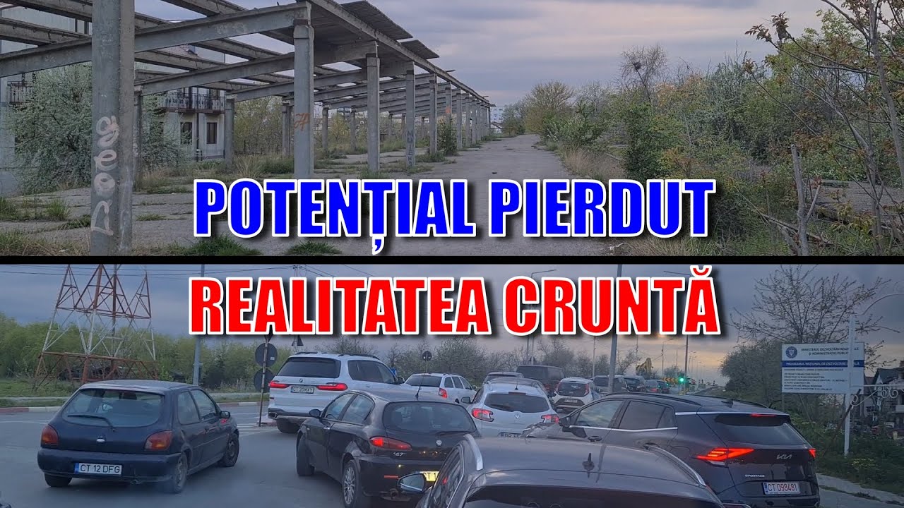Navodari - Calea ferata in uitare, fata in fata cu un trafic infernal