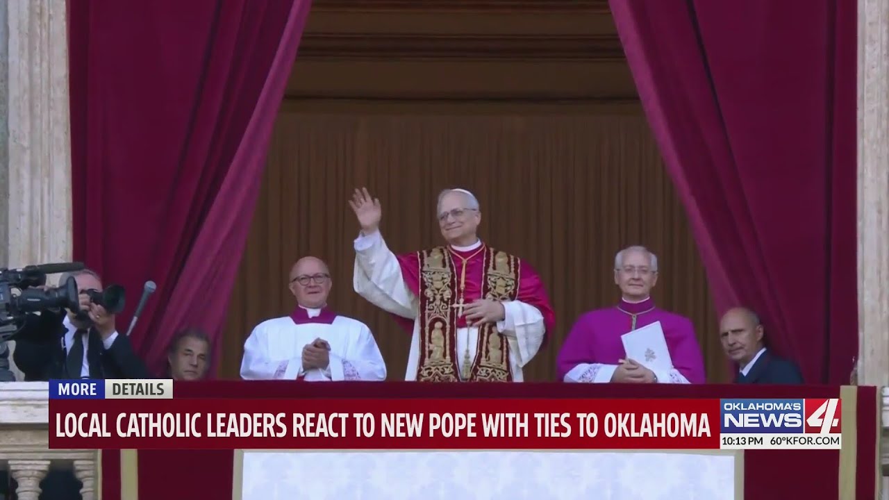 Local Catholic leaders react to new pope with ties to Oklahoma