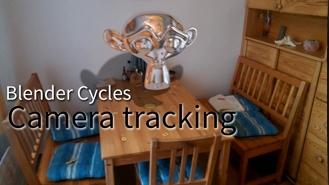Blender Cycles - Camera tracking & real reflections
