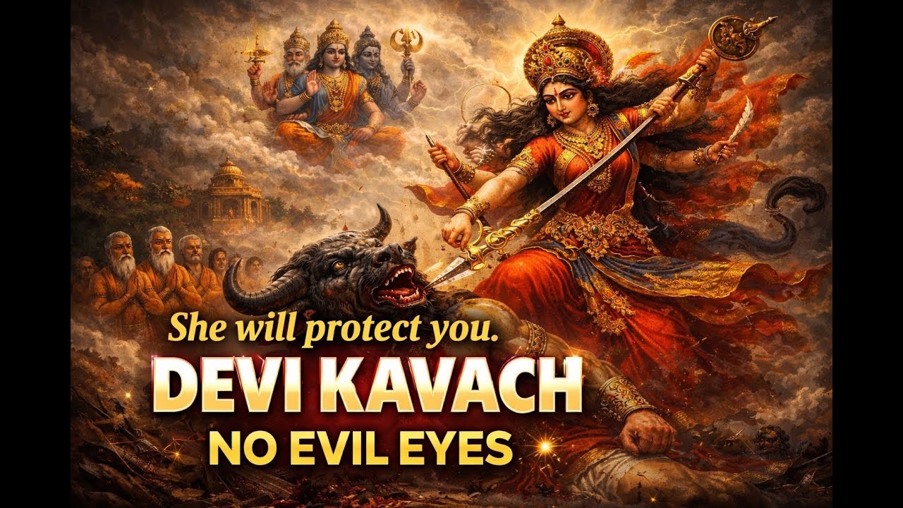 देवी कवच | Powerful Protection from Evil Eye & Negativity बुरी नजर और नकारात्मक शक्तियों से रक्षा|