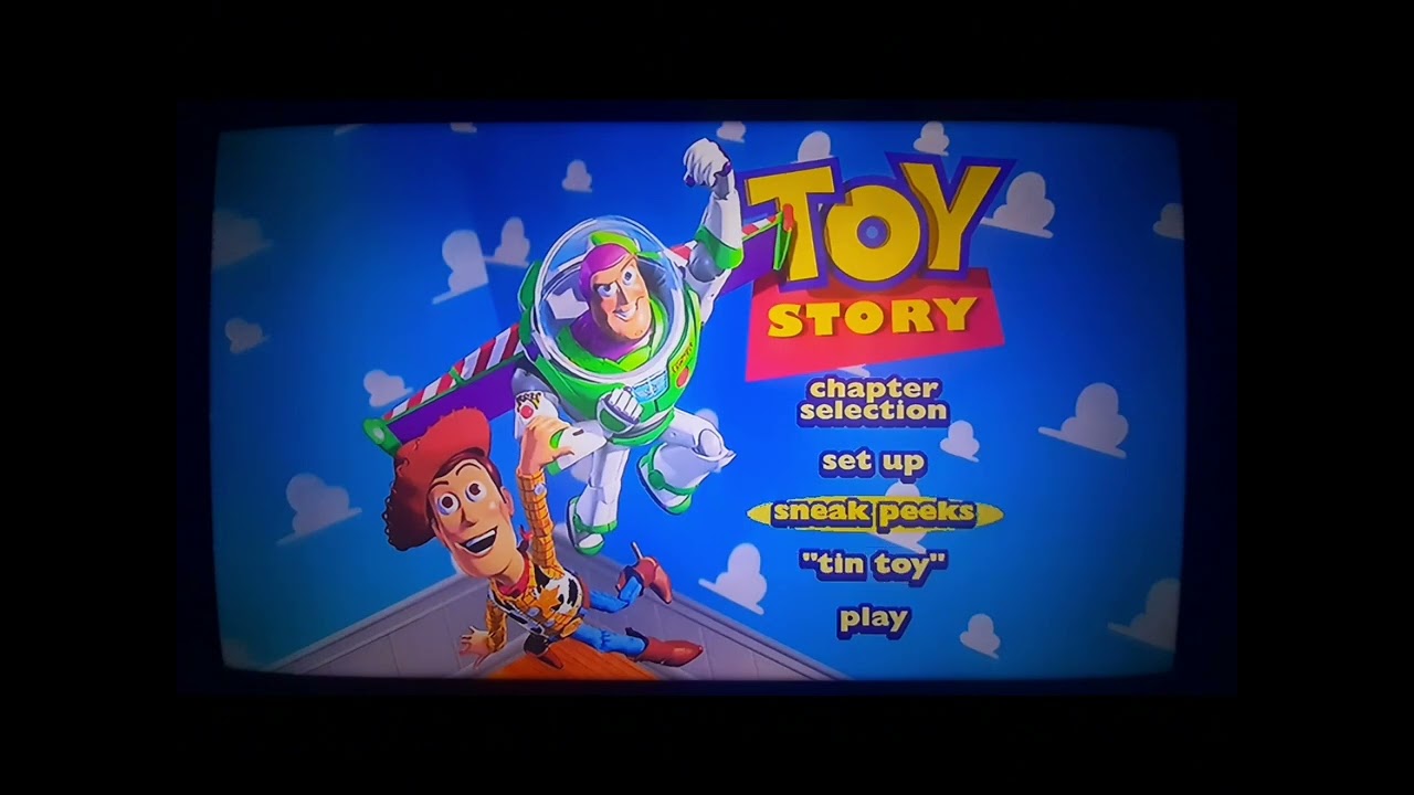 Toy Story DVD Menu (1995, 2000) Edición Estadounidense {Con Una Nueva Invitada}