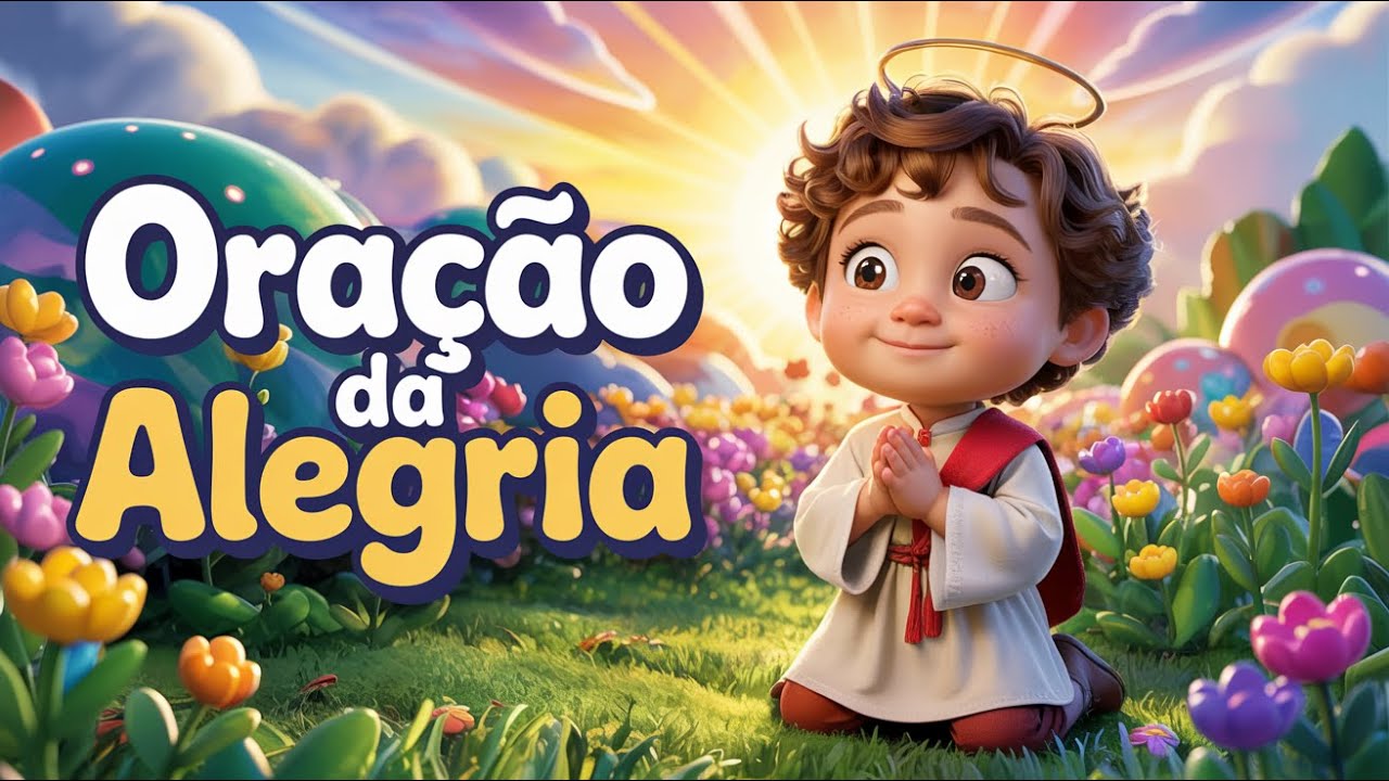 Oração da Alegria: Música Infantil Gospel 🌈🙏 BIBLIATOON