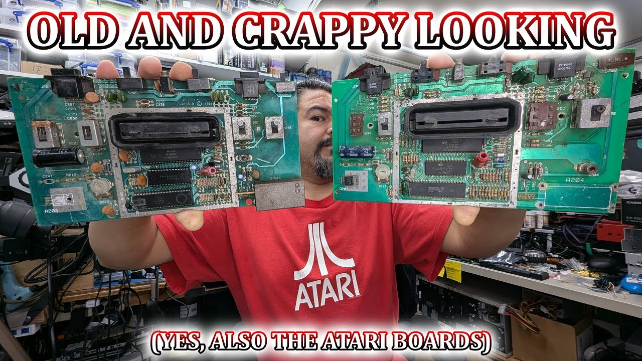 TEF #187 | Testing Two Old And Crappy Looking Atari 2600 Boards
