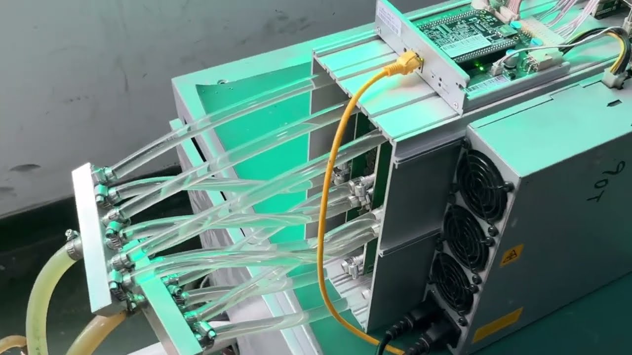 ASIC Miner Hydro Cooling Upgrade | Water Cooling Plate for Efficient Bitcoin Mining