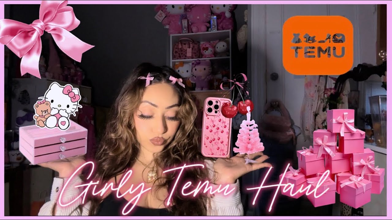 ♡ HUGE GIRLY TEMU HAUL ♡