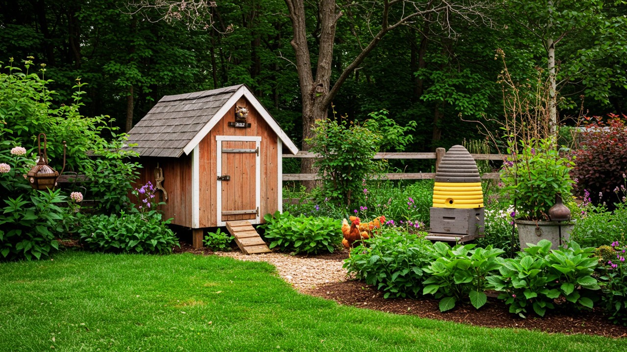 13 Rustic Farm Garden Ideas 🌾 | Cozy Backyard Designs for Natural Beauty