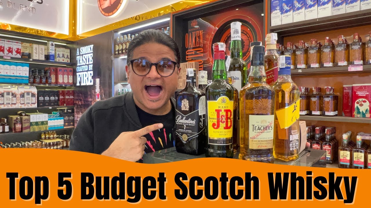 Top 5 Budget Scotch Whiskies in India | Best Scotch Under ₹2000 | City Ka Theka