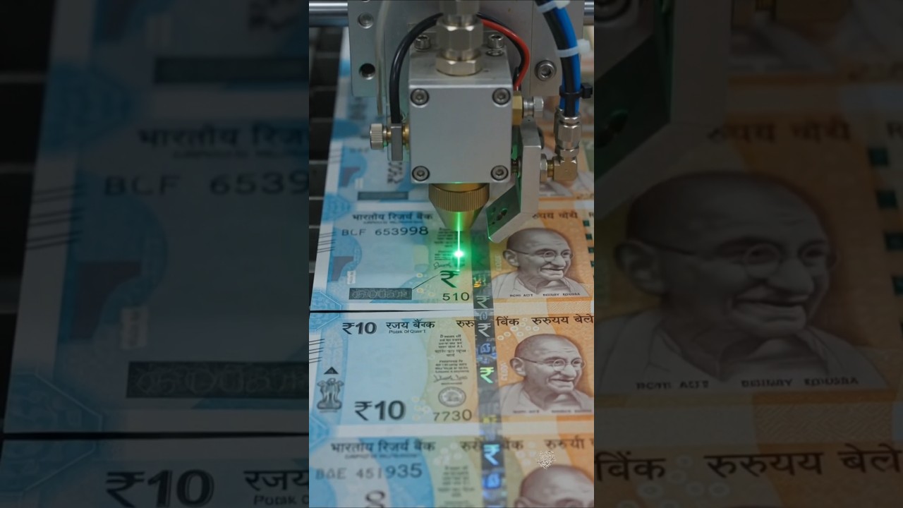 New Plastic currency of India | New note kese hoge  #money #machine #shorts