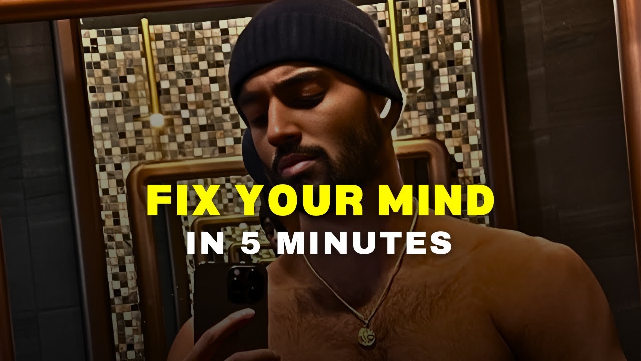 FIX YOUR BRAIN IN 5 MINUTES | Hamza Ahmed Powerful Speech