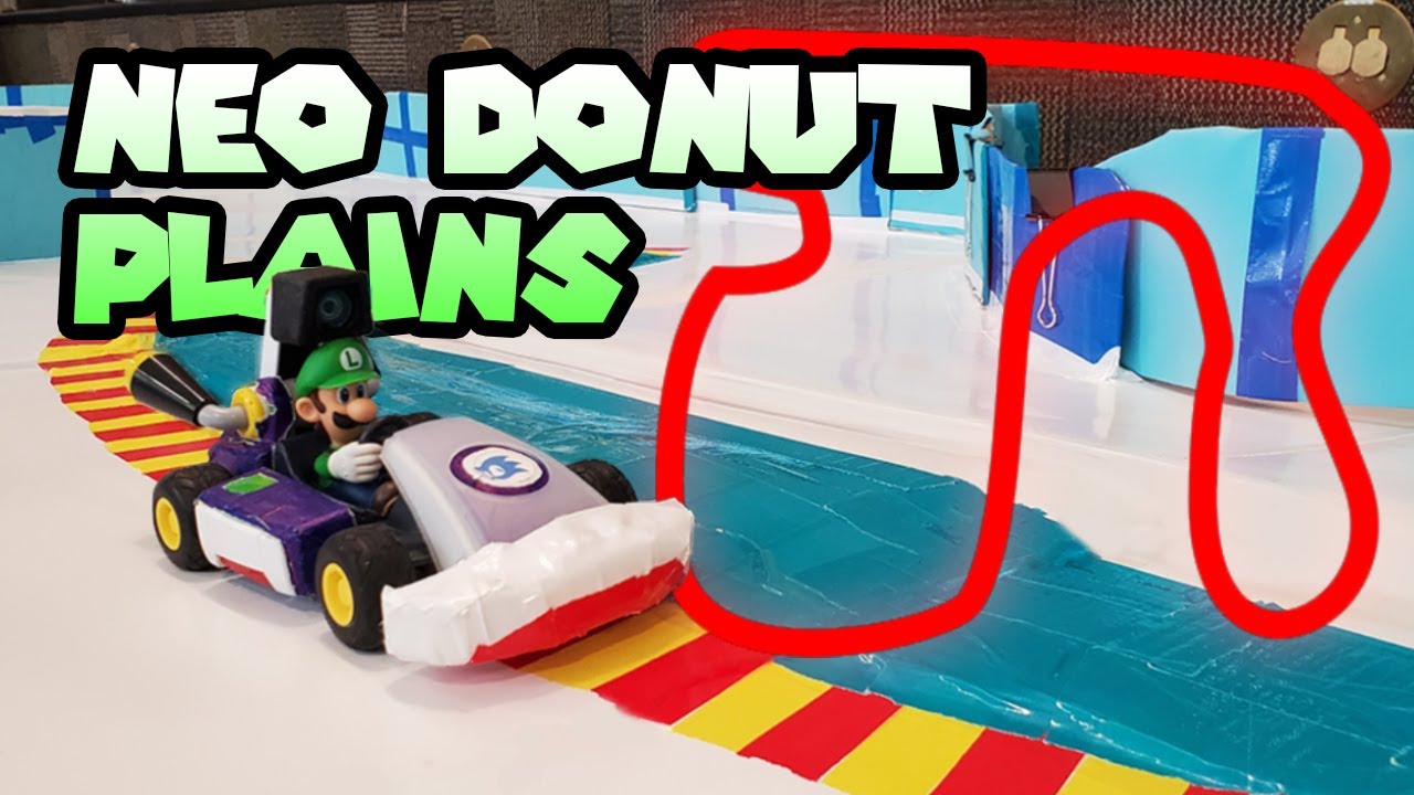 Neo Donut Plains - Mario Kart Live: Home Circuit | Track Showcase