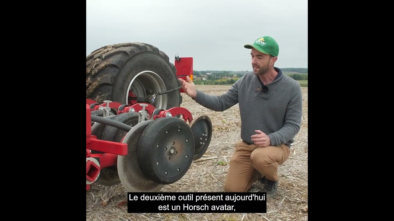 D&eacute;monstration de semis direct de bl&eacute;