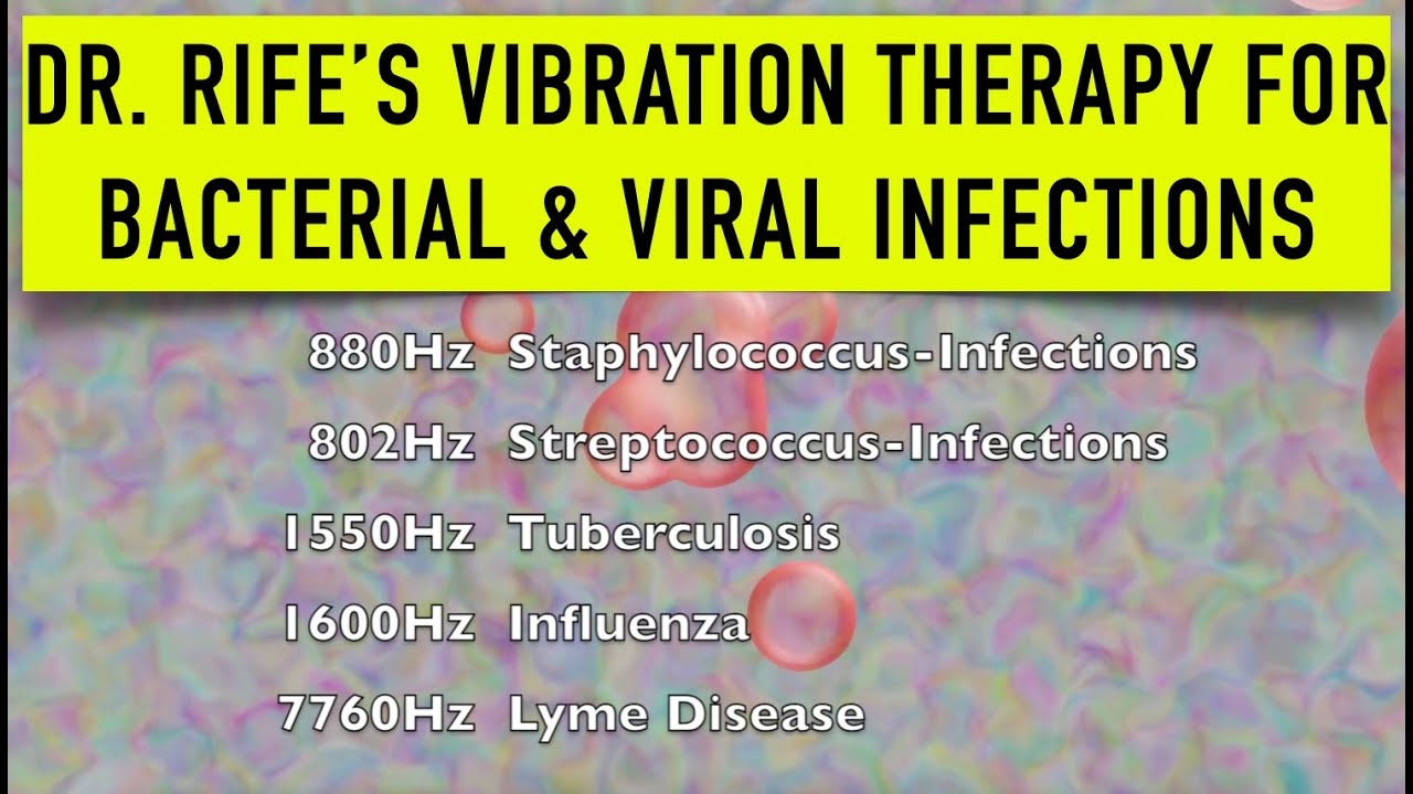 Dr. Rife's Healing Frequencies for BACTERIAL & VIRAL CLEANSE  |  10-Minute Therapy Sound