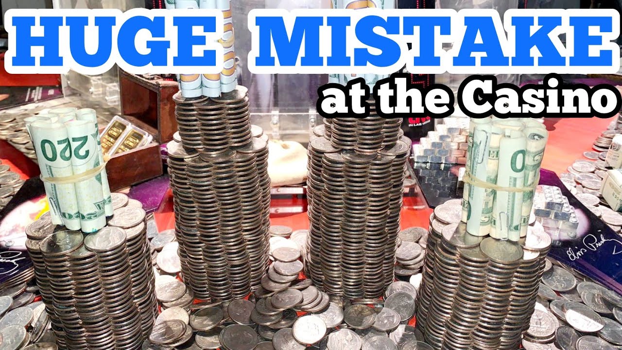 HUGE MISTAKE AT CASINO ... Playing The High Limit Coin Pusher Jackpot WON MONEY ASMR