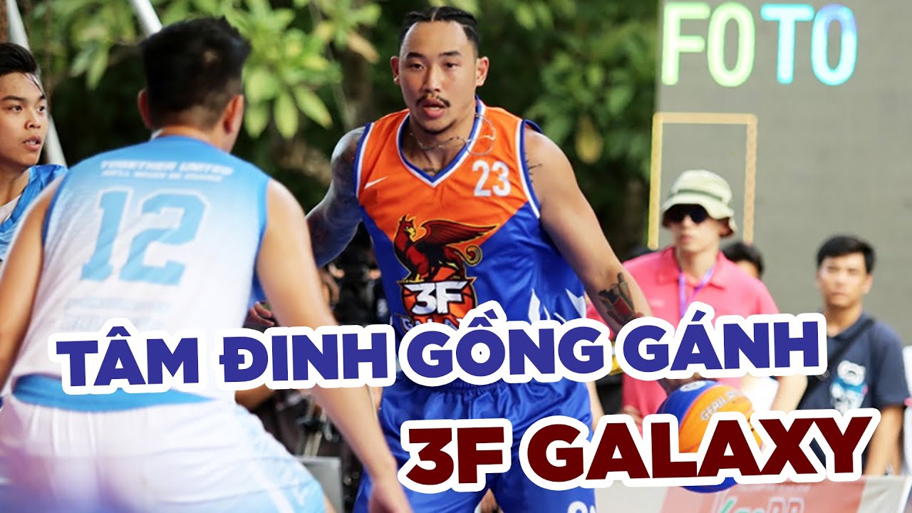 Tâm Đinh gồng gánh 3F Galaxy tại giải bóng rổ 3x3 Lý Thái Tổ