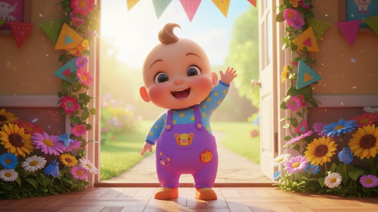 Canción de Rutina Morning Sunshine 🌞 | Canciones infantiles de hábitos | Baby Song Español para
