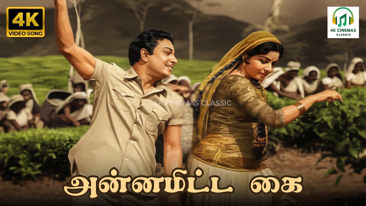 Annamitta Kai - Annamitta Kai | TM Soundararajan | Vaali | KV Mahadevan | 4K Video Song #4kvideosong