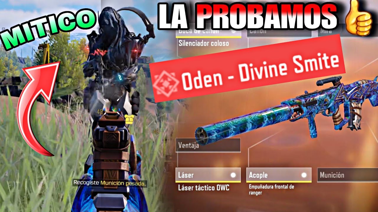 LA MEJOR ARMA EN NUEVA ACTUALIZACION✅️MEJOR CLASE DE ODEN EN COD MOBILE BR MEJORES ACCESORIOS 