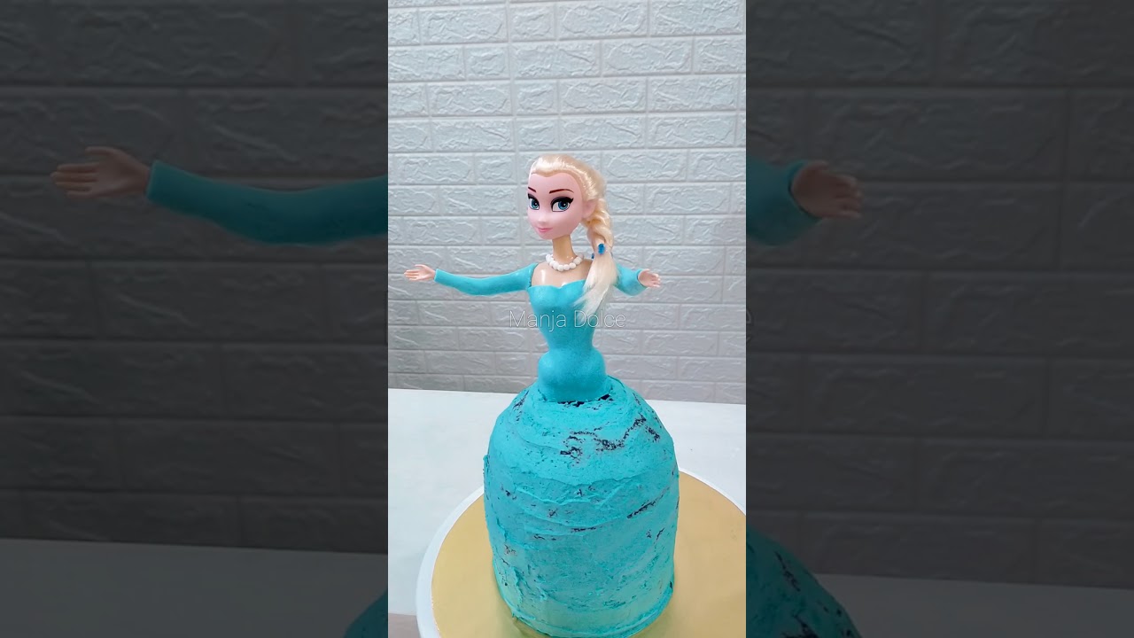 Elsa Cake Doll Part 8