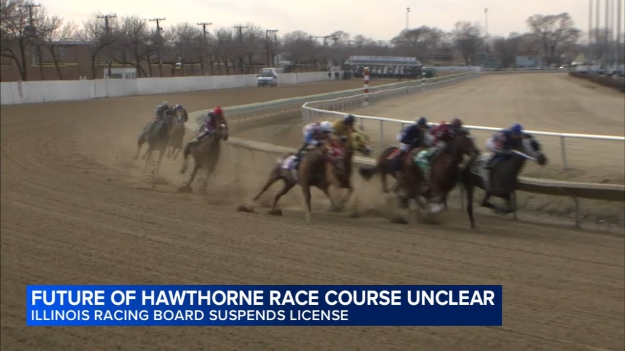 Illinois Racing Board suspends Hawthorne Race Course's license, putting future in jeopardy