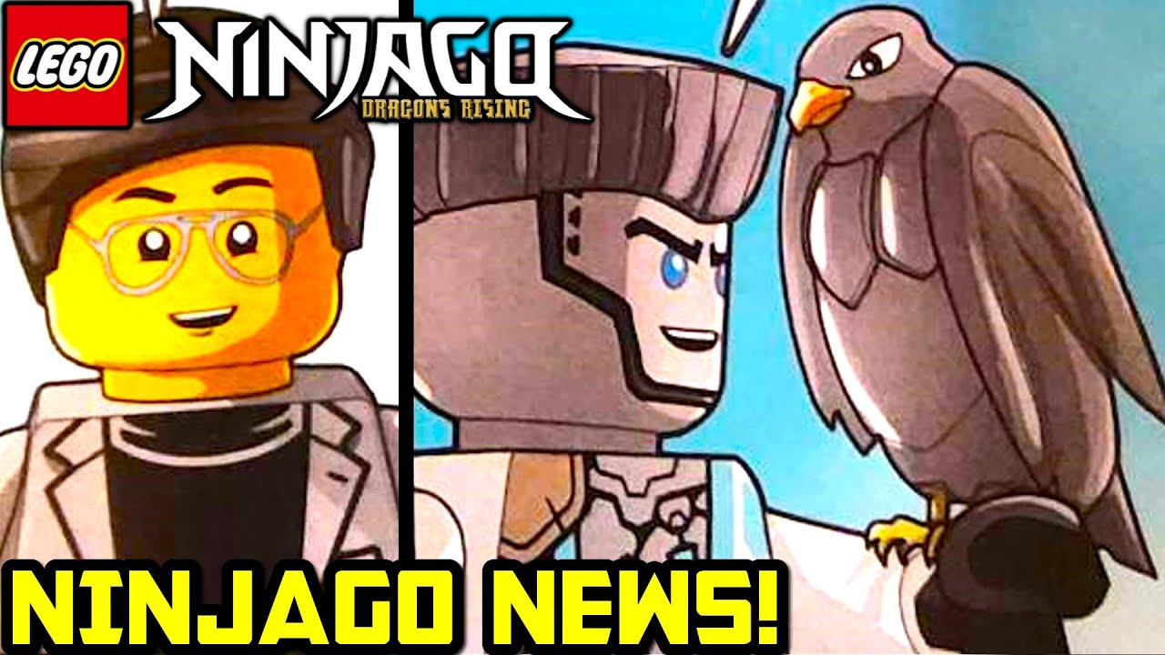 Сокол Зейна и Сайрус Борг ВОЗВРАЩАЮТСЯ! ❄️ Новости 3-го сезона Ninjago Dragons Rising и будущего!