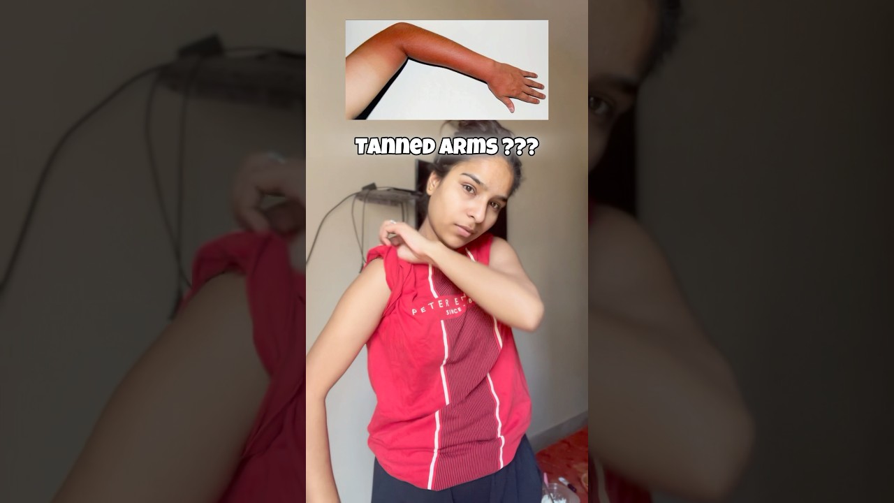 Try this if you have tanned arms || and do subscribe for more videos #easyhomeremedies