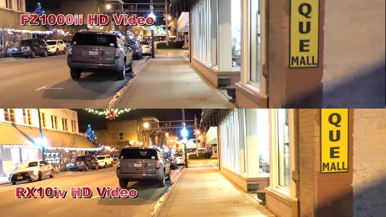 #FZ1000II vs RX10IV Night Photo's and Video Part 2
