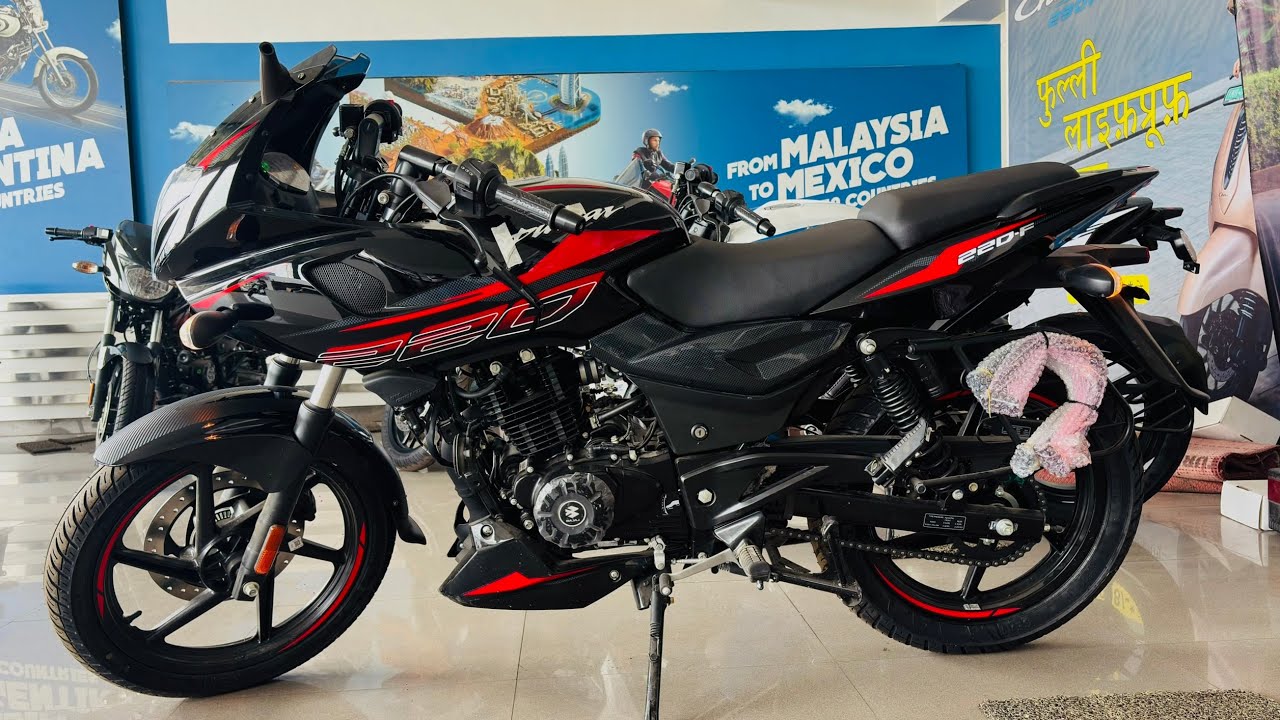New Bajaj Pulsar 220f Bs7 2025 Model Price Features Mileage Details Review | Pulsar 220f 2025 | 220f