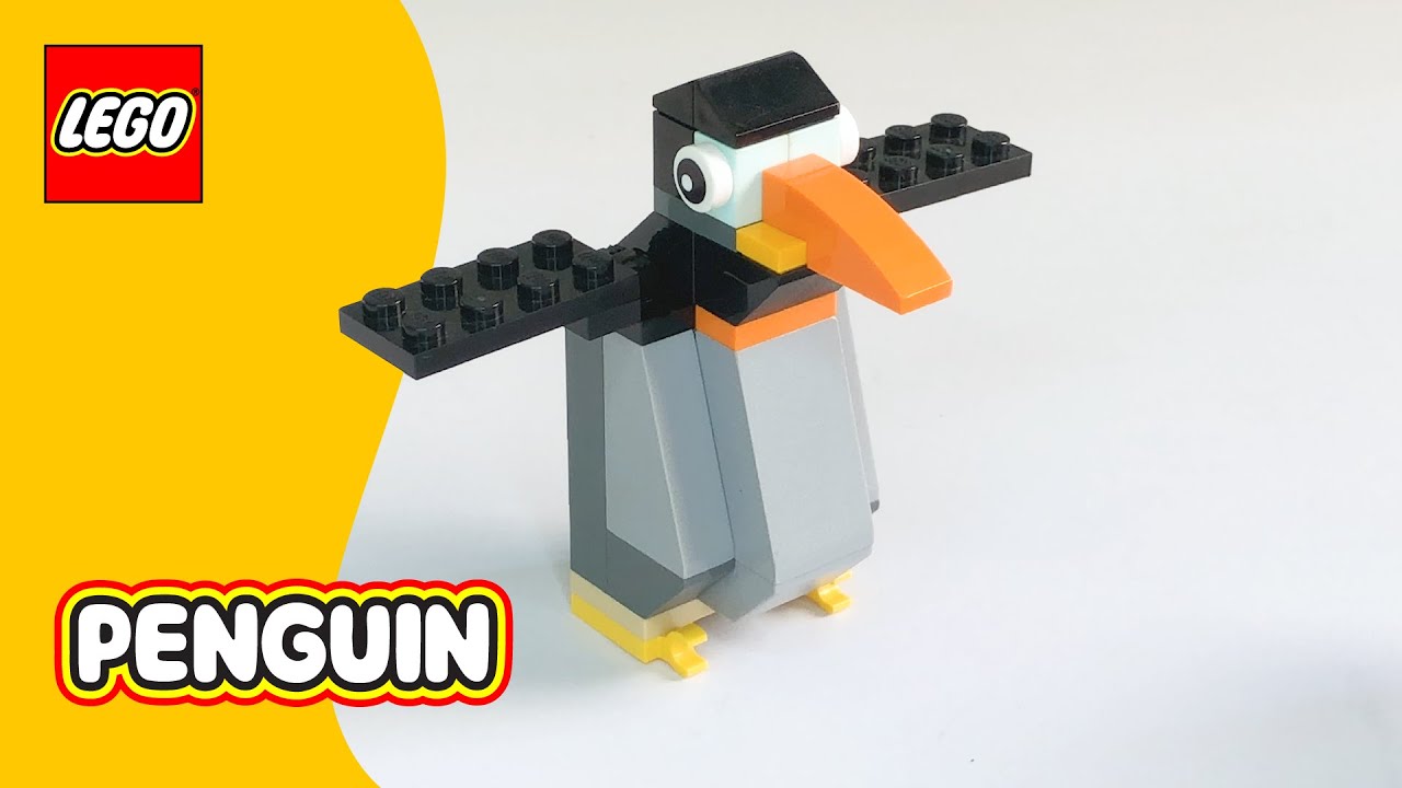 LEGO Classic Penguin Building Instructions DIY 003