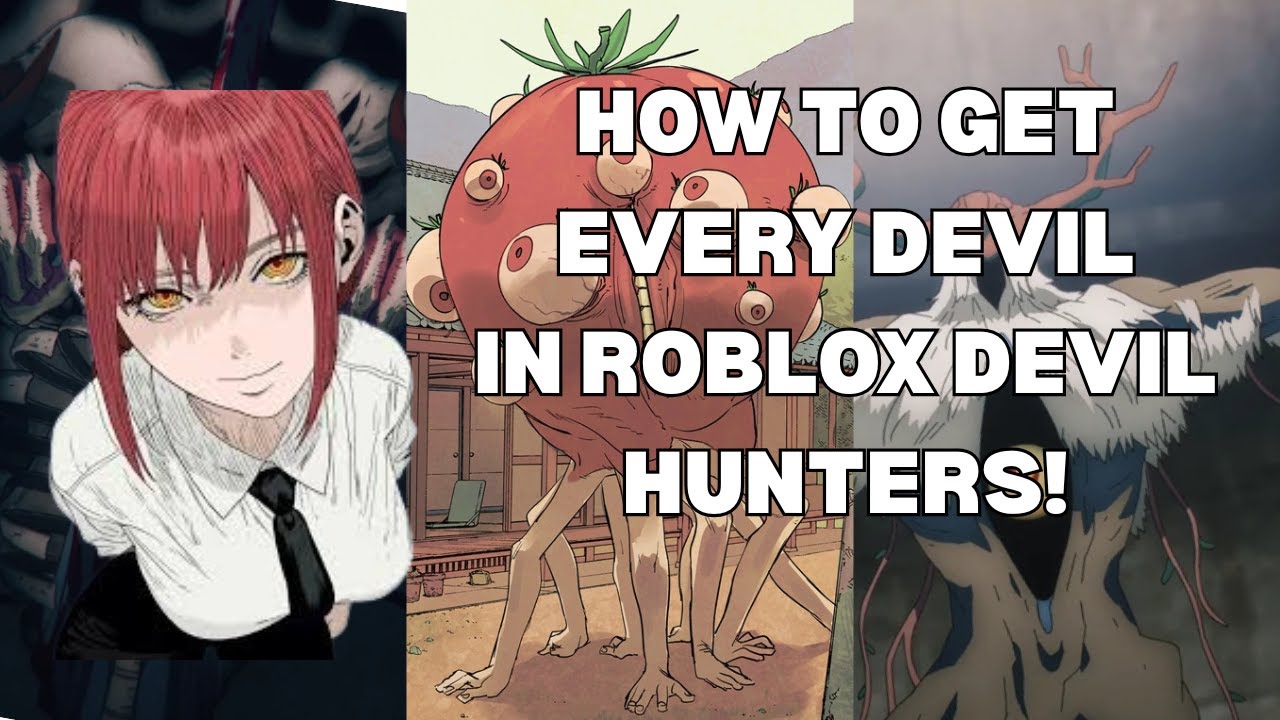 Как собрать ВСЕХ дьяволов в *НОВОЙ* игре Roblox Chainsaw Man, Devil Hunters!