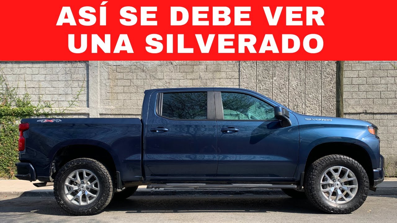 ¿CUÁNTO CUESTA LEVANTAR Y CAMBIAR RINES Y LLANTAS A UNA SILVERADO?