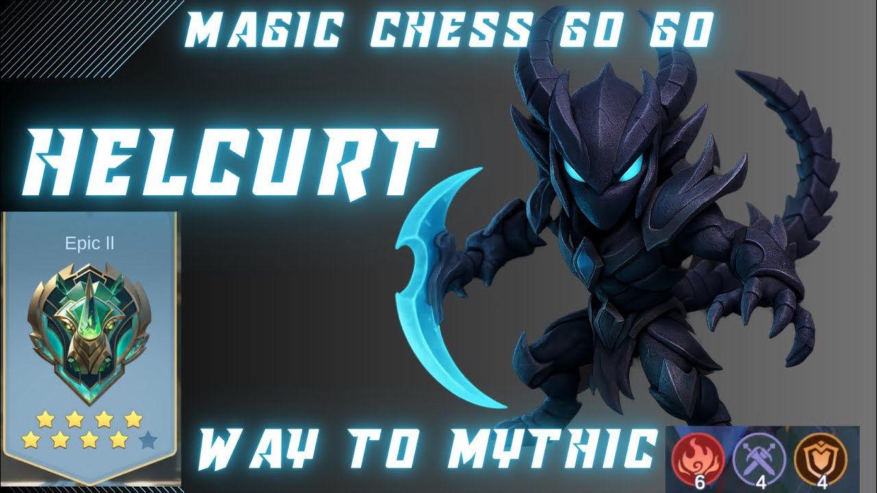 Way to Mythic Rank!🔥Hyper Helcurt - 🔥Hellfire Assassin ~ Burns Without End!!⚡